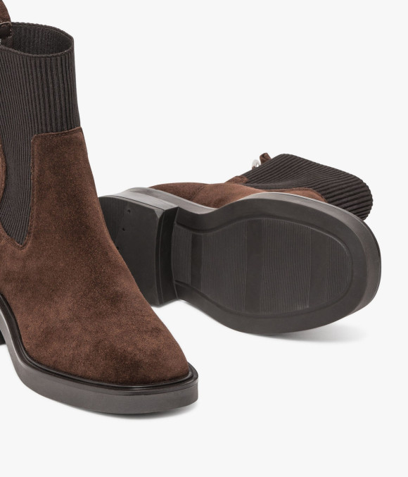 Boots Sybille Chocolat