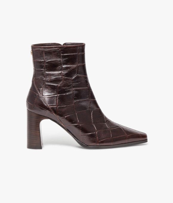 Boots Rosa Marron Foncé
