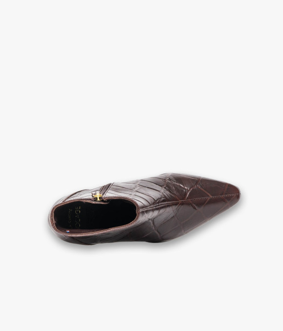 Boots Rosa Marron Foncé