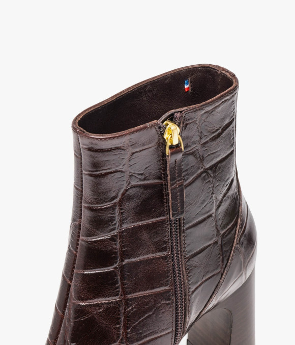 Boots Rosa Marron Foncé