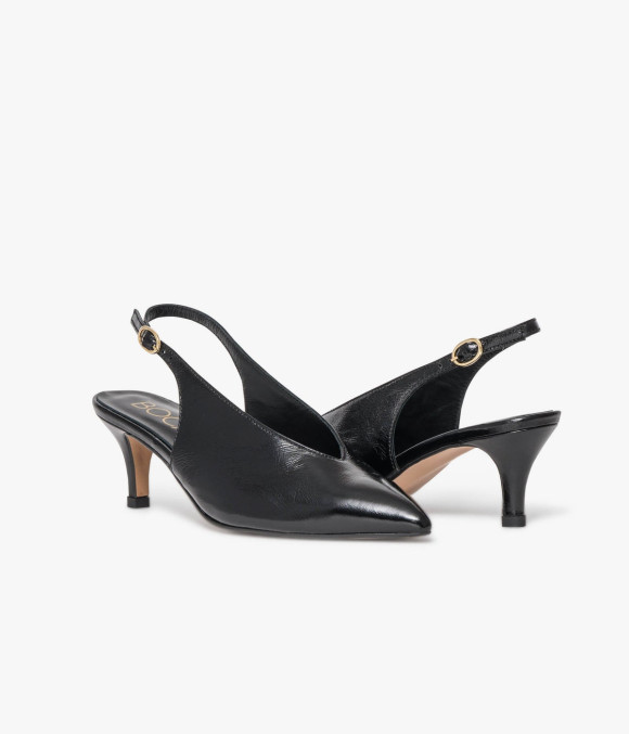 Escarpin Slingback Célina Noir