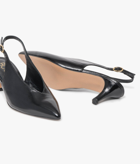 Escarpin Slingback Célina Noir