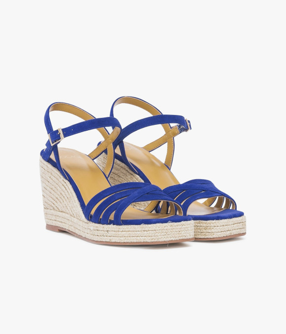 SANDALE HIDA BLEU