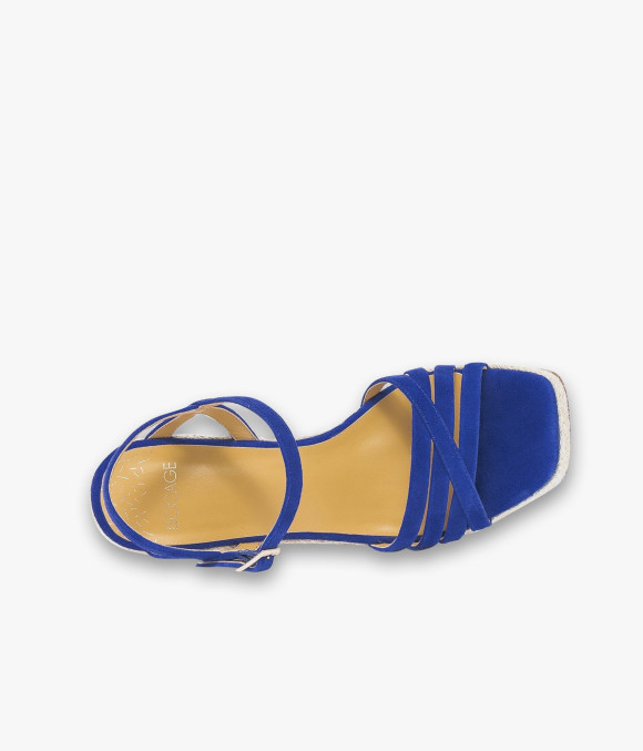 SANDALE HIDA BLEU