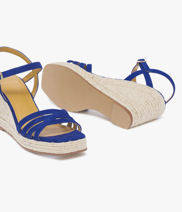 SANDALE HIDA BLEU