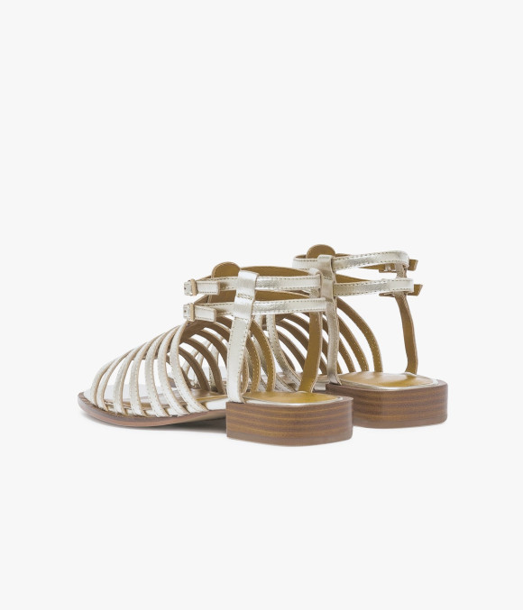 SANDALE JABRIDE PLATINE