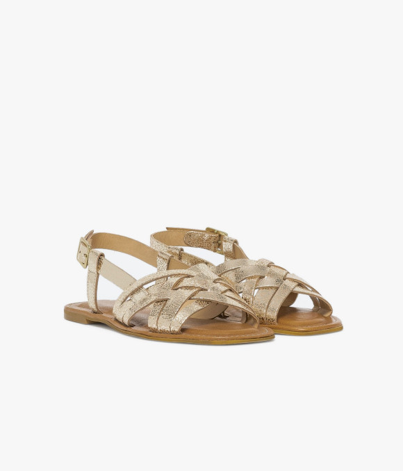 SANDALE JAZZY PLATINE