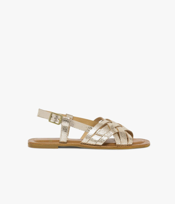 SANDALE JAZZY PLATINE