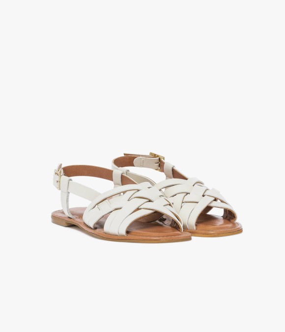 SANDALE JAZZY BLANC