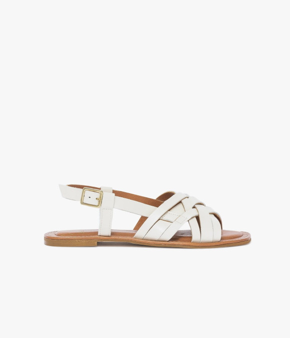 SANDALE JAZZY BLANC