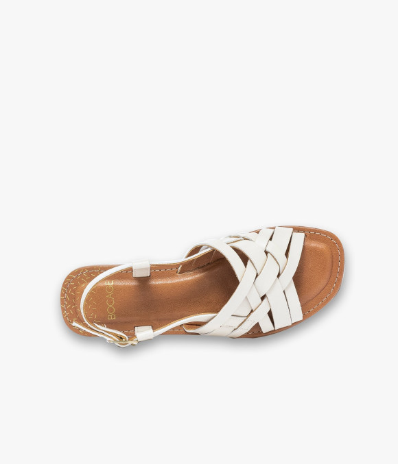 SANDALE JAZZY BLANC