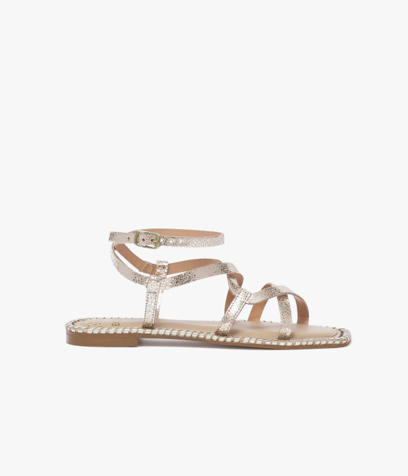 SANDALE JESSICCA PLATINE
