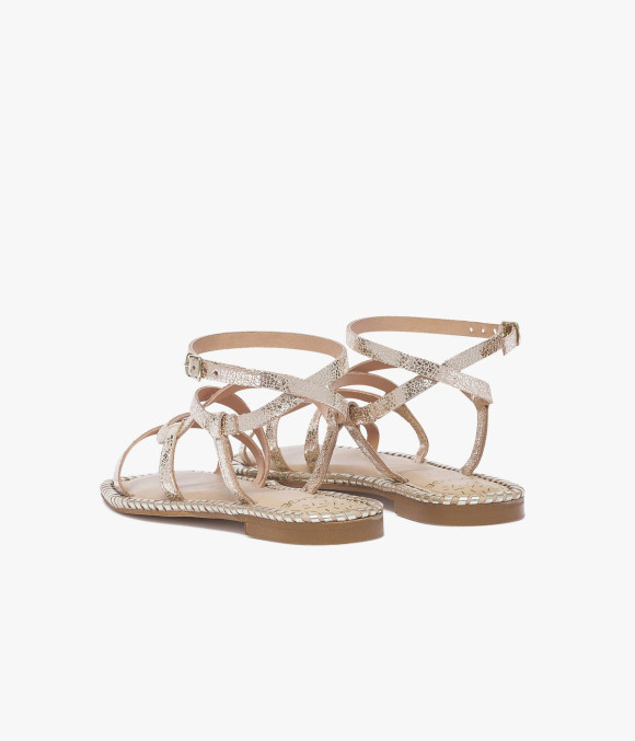 SANDALE JESSICCA PLATINE