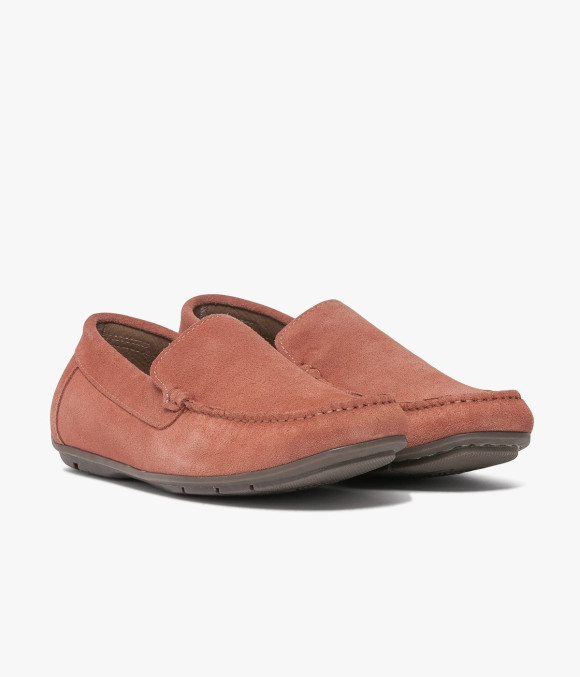 MOCASSIN SOLAL BRIQUE