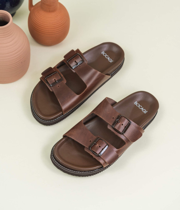 SANDALE ARCADY COGNAC