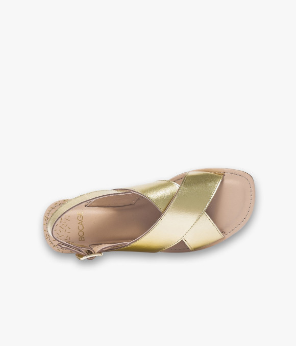 SANDALE JEREMY PLATINE