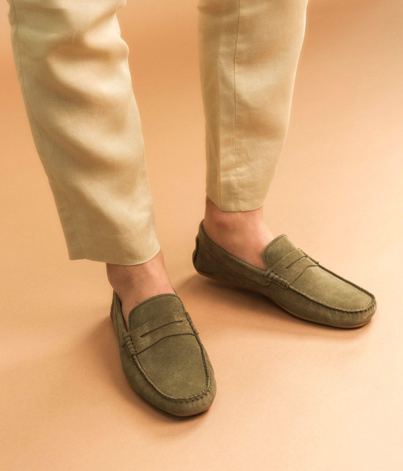 MOCASSIN ARISTIDE VERT