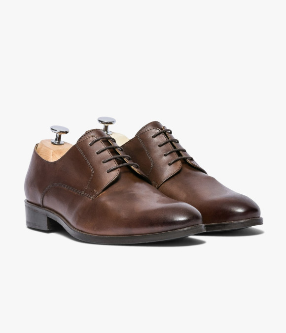 CHAUSSURE DE VILLE LEONARDO MARRON